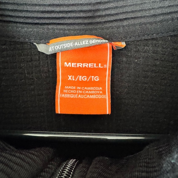 Merrell Black Performance Jacket - Picture 3 of 3